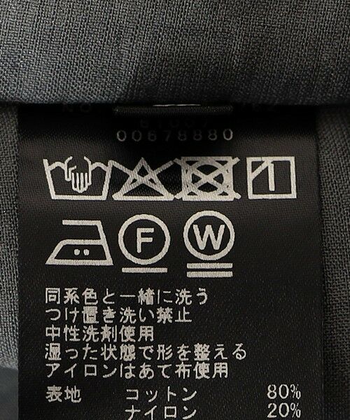 SHIPS / シップス ロング・マキシ丈スカート | SHIPS Primary Navy Label:〈手洗い可能〉MANTECO マキシ スカート | 詳細8