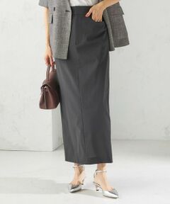 SHIPS / シップス ロング・マキシ丈スカート | 〈洗濯機可能〉マルチ ファンクション ロング タイト スカート