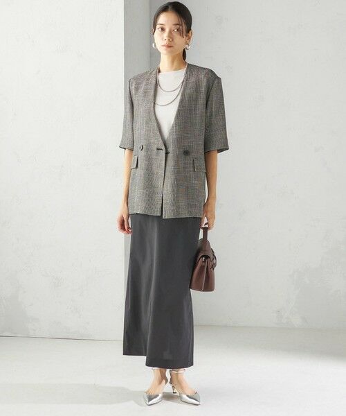 SHIPS / シップス ロング・マキシ丈スカート | 〈洗濯機可能〉マルチ ファンクション ロング タイト スカート | 詳細21