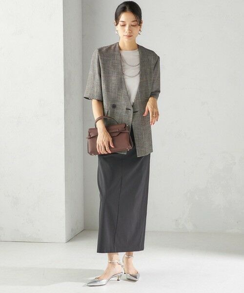 SHIPS / シップス ロング・マキシ丈スカート | 〈洗濯機可能〉マルチ ファンクション ロング タイト スカート | 詳細22