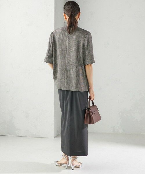 SHIPS / シップス ロング・マキシ丈スカート | 〈洗濯機可能〉マルチ ファンクション ロング タイト スカート | 詳細24