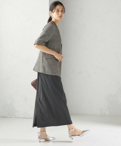 SHIPS / シップス ロング・マキシ丈スカート | 〈洗濯機可能〉マルチ ファンクション ロング タイト スカート | 詳細25