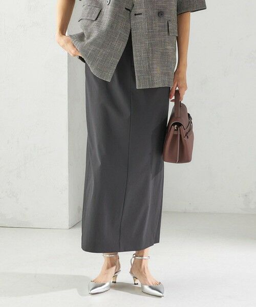 SHIPS / シップス ロング・マキシ丈スカート | 〈洗濯機可能〉マルチ ファンクション ロング タイト スカート | 詳細26
