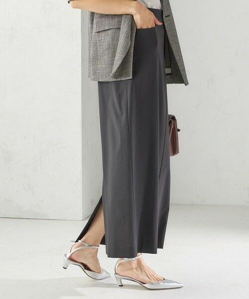 SHIPS / シップス ロング・マキシ丈スカート | 〈洗濯機可能〉マルチ ファンクション ロング タイト スカート | 詳細29