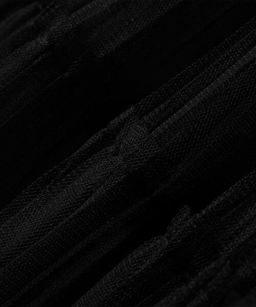 SHIPS / シップス ロング・マキシ丈スカート | 〈手洗い可能〉チュール プリーツ ティアード スカート | 詳細25