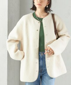 SHIPS / シップス ブルゾン | 【一部WEB限定】〈手洗い可能〉NEW リバーシブル ボア ブルゾン