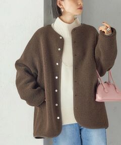 SHIPS / シップス ブルゾン | 【一部WEB限定】〈手洗い可能〉NEW リバーシブル ボア ブルゾン