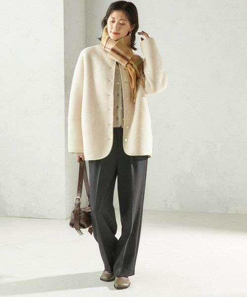 SHIPS / シップス ブルゾン | 【一部WEB限定】〈手洗い可能〉NEW リバーシブル ボア ブルゾン | 詳細10