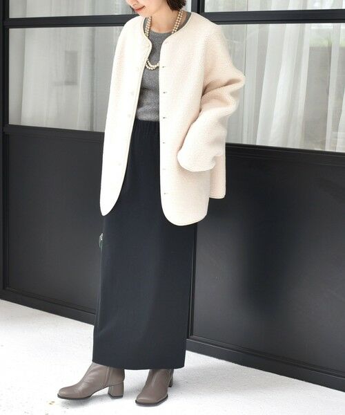 SHIPS / シップス ブルゾン | 【一部WEB限定】〈手洗い可能〉NEW リバーシブル ボア ブルゾン | 詳細15