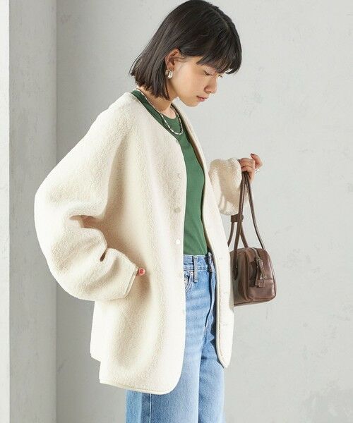 SHIPS / シップス ブルゾン | 【一部WEB限定】〈手洗い可能〉NEW リバーシブル ボア ブルゾン | 詳細3