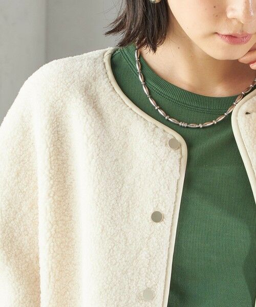 SHIPS / シップス ブルゾン | 【一部WEB限定】〈手洗い可能〉NEW リバーシブル ボア ブルゾン | 詳細4