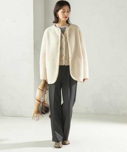 SHIPS / シップス ブルゾン | 【一部WEB限定】〈手洗い可能〉NEW リバーシブル ボア ブルゾン | 詳細13