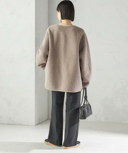 SHIPS / シップス ブルゾン | 【一部WEB限定】〈手洗い可能〉NEW リバーシブル ボア ブルゾン | 詳細25