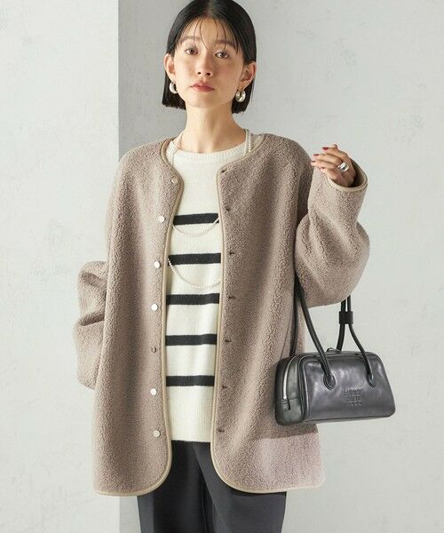 SHIPS / シップス ブルゾン | 【一部WEB限定】〈手洗い可能〉NEW リバーシブル ボア ブルゾン | 詳細26