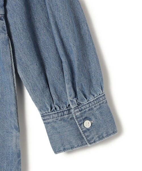 SHIPS / シップス ロング・マキシ丈ワンピース | 〈洗濯機可能〉ライトオンス デニム ウエスト 切替 ワンピース | 詳細14