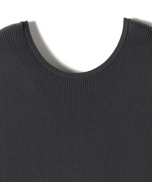 SHIPS / シップス ロング・マキシ丈ワンピース | 〈手洗い可能〉コットン リブ ノースリーブ × 布帛 スカート ワンピース | 詳細10