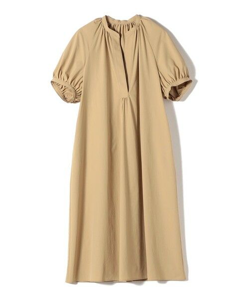 SHIPS / シップス ロング・マキシ丈ワンピース | 〈手洗い可能〉RENU ソフト タイプライター ギャザー ワンピース | 詳細8