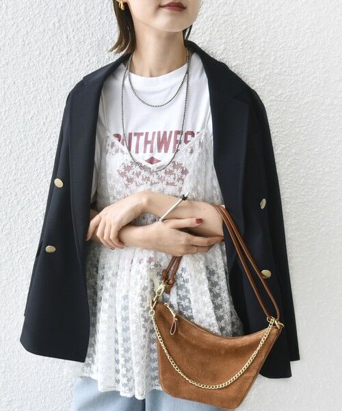 SHIPS / シップス チュニック | 〈手洗い可能〉フラワー チュール 刺繍 チュニック ワンピース | 詳細12