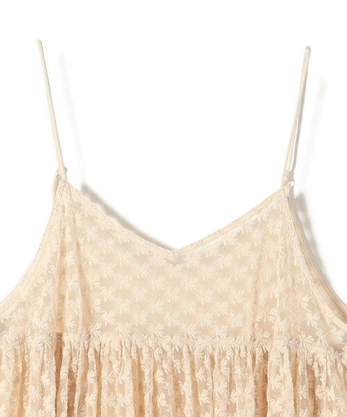 SHIPS / シップス チュニック | 〈手洗い可能〉フラワー チュール 刺繍 チュニック ワンピース | 詳細26