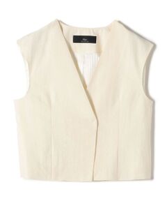 SHIPS / シップス ベスト | SHIPS Primary Navy Label:〈手洗い可能〉MANTECO ジレ