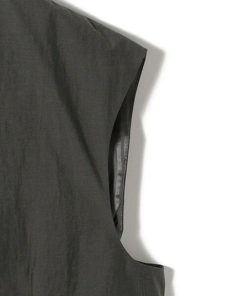 SHIPS Primary Navy Label:〈手洗い可能〉MANTECO ジレ （ベスト