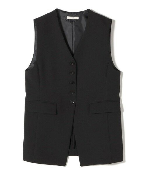 SHIPS / シップス ベスト | 〈手洗い可能〉ハイカウント ダブルクロス ジレ | 詳細21