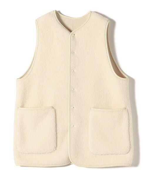 SHIPS / シップス ベスト | 〈手洗い可能〉ボア フリース リバーシブル ベスト | 詳細22