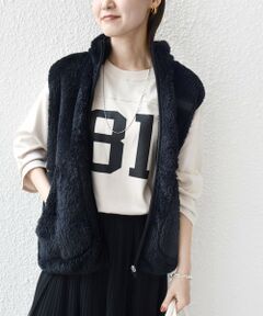 SHIPS / シップス ベスト | 【一部WEB限定 / SHIPS別注】Champion:〈洗濯機可能〉フリース ベスト