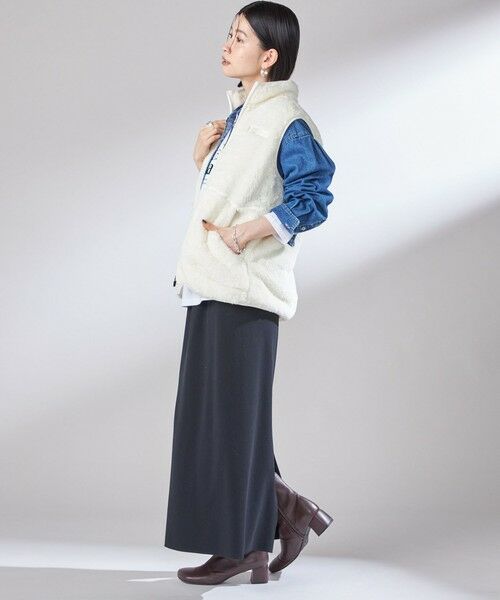 SHIPS / シップス ベスト | 【一部WEB限定 / SHIPS別注】Champion:〈洗濯機可能〉フリース ベスト | 詳細2