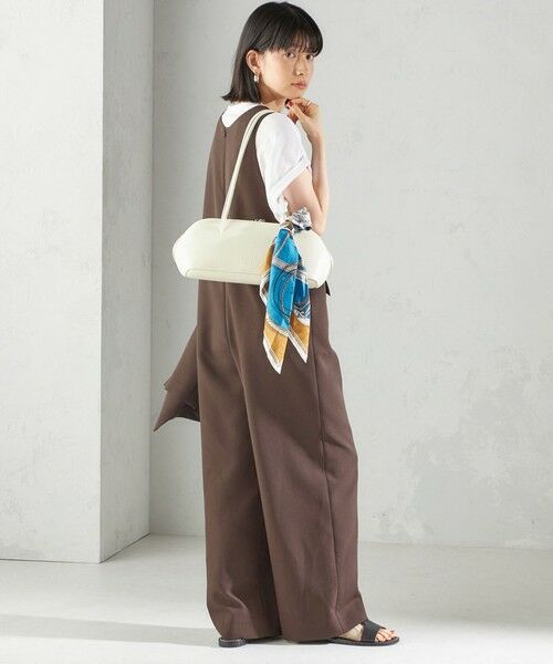 SHIPS / シップス サロペット・オールインワン | 〈手洗い可能〉ハイカウント ダブルクロス オールインワン | 詳細16