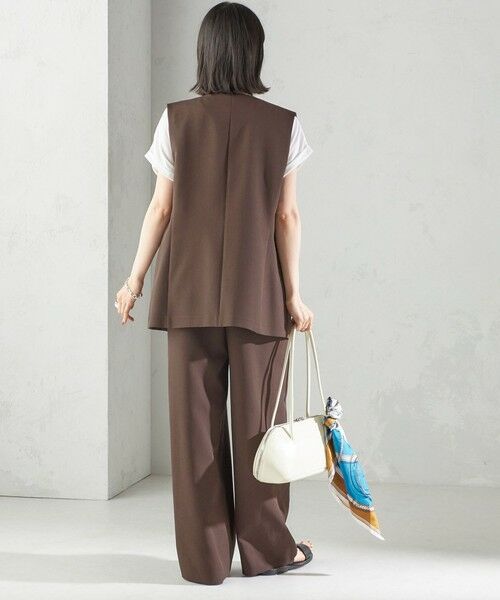 SHIPS / シップス サロペット・オールインワン | 〈手洗い可能〉ハイカウント ダブルクロス オールインワン | 詳細22