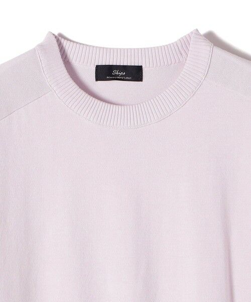 SHIPS / シップス ニット・セーター | SHIPS Primary Navy Label:SUVIN ドルマン プルオーバー（61.81） | 詳細4