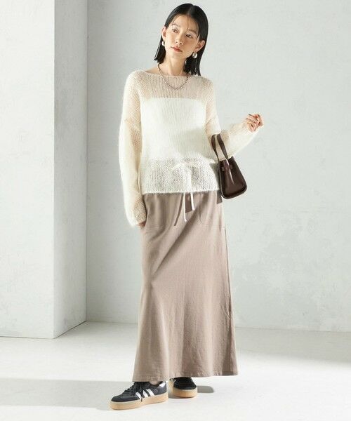 SHIPS / シップス ニット・セーター | モヘヤ メッシュ プルオーバー | 詳細10