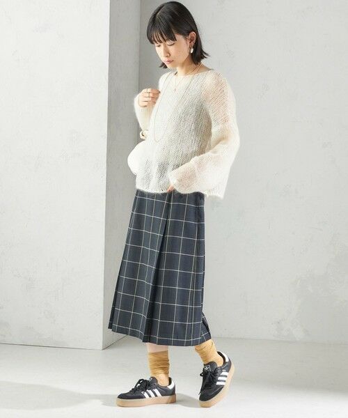 SHIPS / シップス ニット・セーター | モヘヤ メッシュ プルオーバー | 詳細16