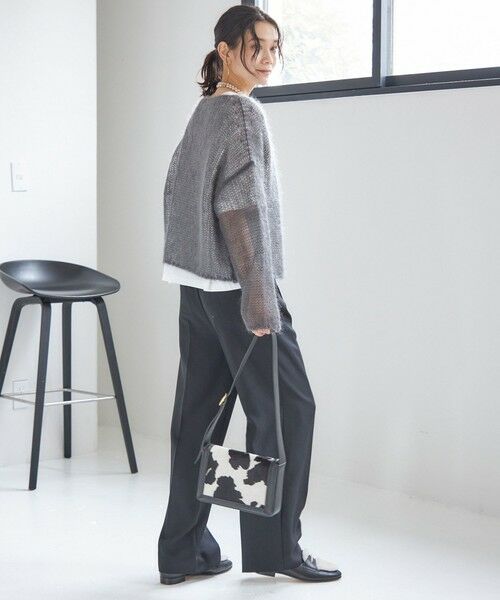 SHIPS / シップス ニット・セーター | モヘヤ メッシュ プルオーバー | 詳細30