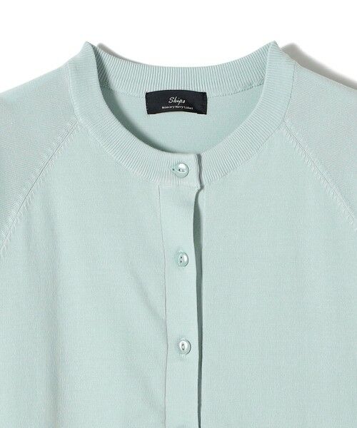 SHIPS / シップス カーディガン・ボレロ | SHIPS Primary Navy Label:SUVIN クルーネック カーディガン（61.81） | 詳細3