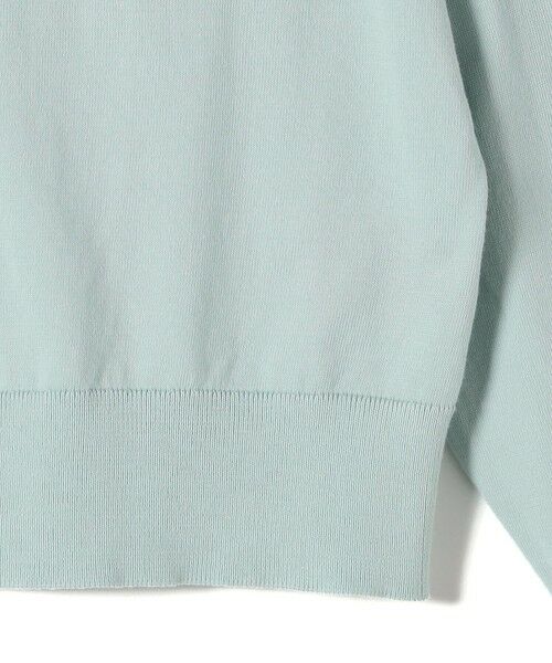 SHIPS / シップス カーディガン・ボレロ | SHIPS Primary Navy Label:SUVIN クルーネック カーディガン（61.81） | 詳細5