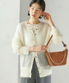 SHIPS / シップス カーディガン・ボレロ | モヘヤ クルーネック カーディガン