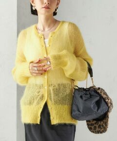 SHIPS / シップス カーディガン・ボレロ | モヘヤ クルーネック カーディガン