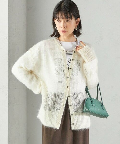 SHIPS / シップス カーディガン・ボレロ | モヘヤ クルーネック カーディガン | 詳細14