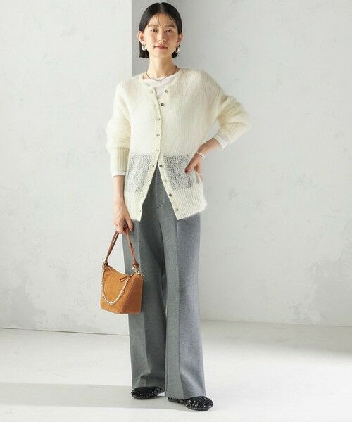 SHIPS / シップス カーディガン・ボレロ | モヘヤ クルーネック カーディガン | 詳細4