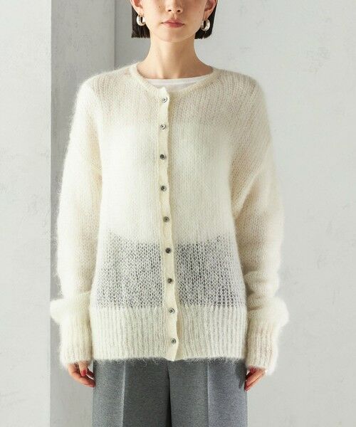 SHIPS / シップス カーディガン・ボレロ | モヘヤ クルーネック カーディガン | 詳細21