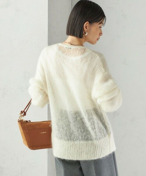 SHIPS / シップス カーディガン・ボレロ | モヘヤ クルーネック カーディガン | 詳細6