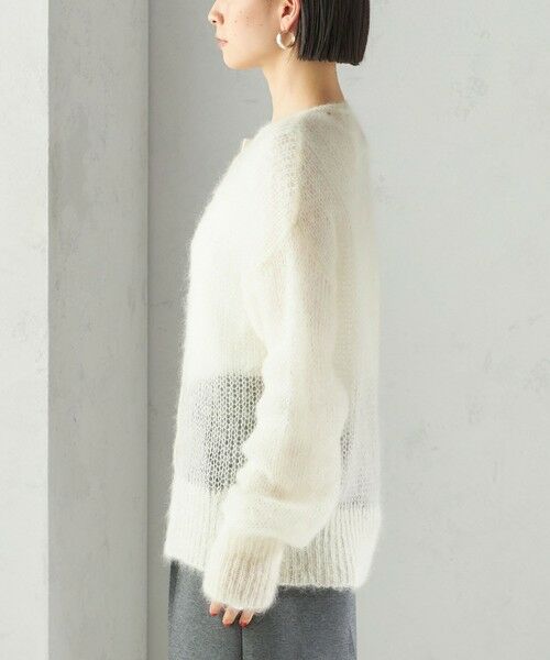 SHIPS / シップス カーディガン・ボレロ | モヘヤ クルーネック カーディガン | 詳細22