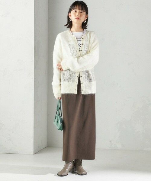 SHIPS / シップス カーディガン・ボレロ | モヘヤ クルーネック カーディガン | 詳細9