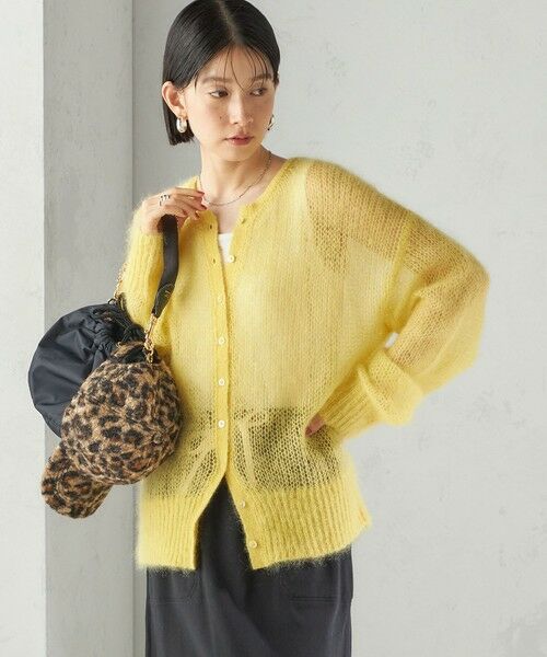 SHIPS / シップス カーディガン・ボレロ | モヘヤ クルーネック カーディガン | 詳細29