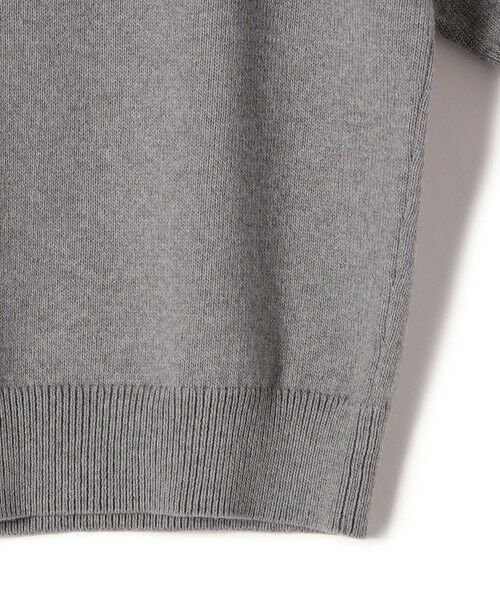 SHIPS / シップス ニット・セーター | 〈手洗い可能〉フラワー ビジュー ショート スリーブ ニット プルオーバー | 詳細15