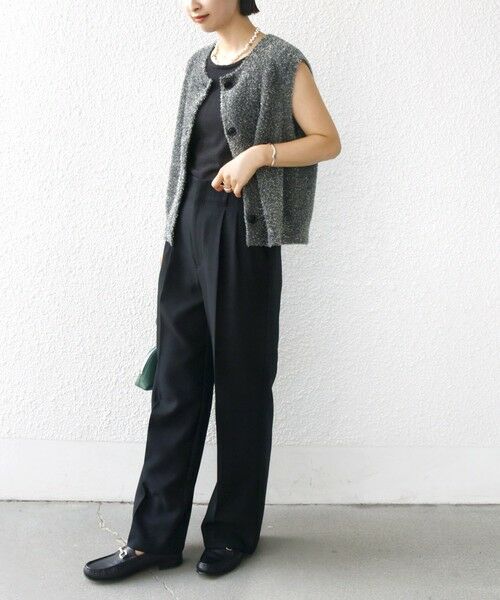 SHIPS / シップス ベスト | 〈手洗い可能〉ラメ ニット ベスト | 詳細2