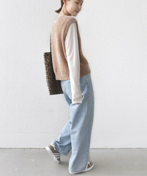 SHIPS / シップス ベスト | 〈手洗い可能〉ラメ ニット ベスト | 詳細15