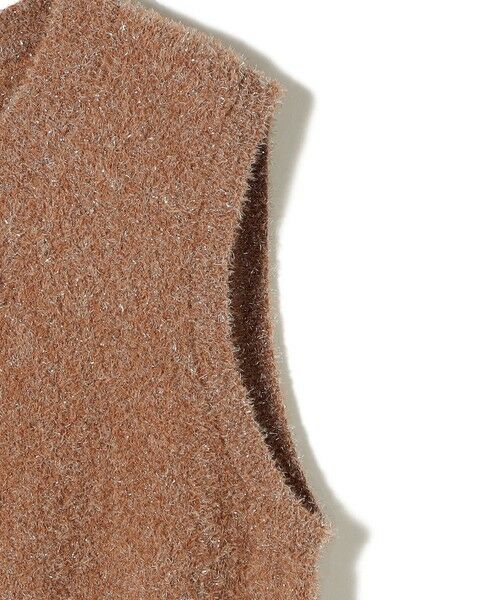 SHIPS / シップス ベスト | 〈手洗い可能〉ラメ ニット ベスト | 詳細28